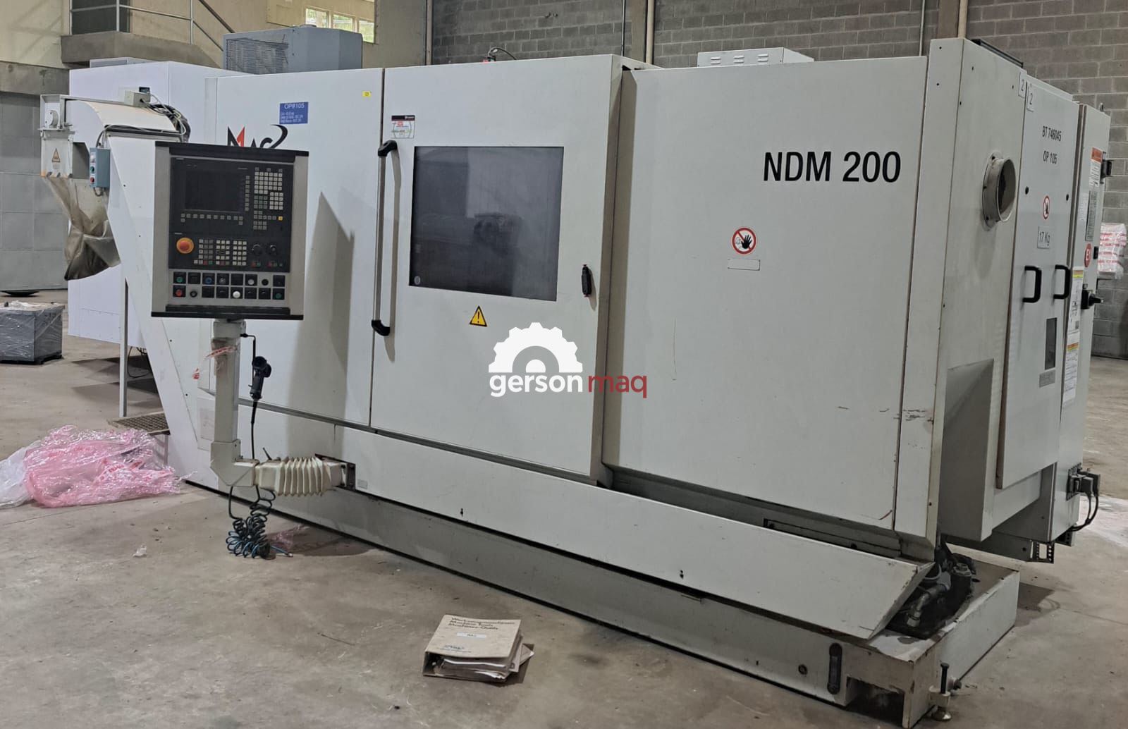 TORNO CNC MAG NDM 200 - SUICA - DUAS TORRES